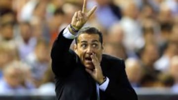 El entrenador del Granada, José Ramón Sandoval.