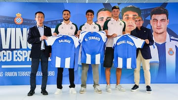 Terrats: “El sueño de otros es vestir la camiseta de Barça o Madrid, el mío vestir la del Espanyol”