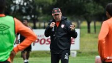 Pelusso se estrenará en el banco técnico de Santa Fe este domingo en El Campín ante La Equidad.