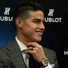 Padrastro de James: "Ya conoce Madrid y tiene su casa en España"