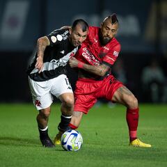 Medel luchó, pero Vidal festejó