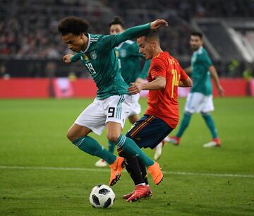 Leroy Sane y Lucas Vázquez.