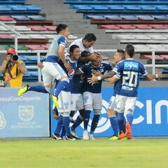 Ayron marca el gol más rápido en la historia de Millonarios