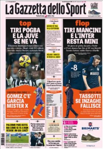 Portadas de la prensa deportiva