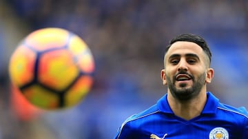 Riyadh Mahrez (Photo by Stephen Pond/Getty Images)