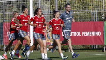 Último día de trabajo antes del partido ante el Madrid CFF