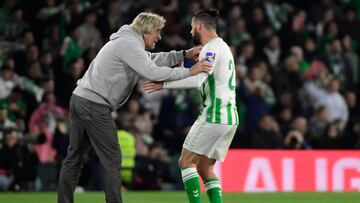 Pellegrini, con Isco.