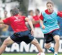 Muniain, de 14 años, hace la pretemporada