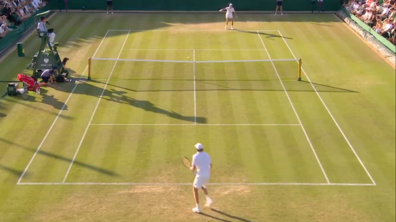 Jarry hace historia en Wimbledon y esto es lo primero que hace: no se esperaba esta reacción