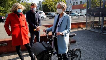 la ministra de Transición Ecológica e Inclusión francesa, Élisabeth Borne.