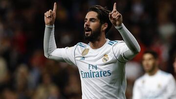 La novia de Isco, Sara S&aacute;lamo, por primera vez en el Bernab&eacute;u