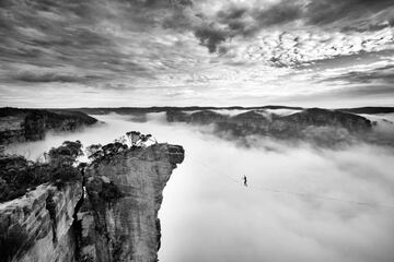 Chris Wallace en Blue Mountains National Park (Australia).