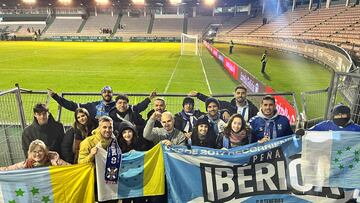 Marea blanquiazul en El Sardinero