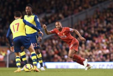 Alexis Sánchez fue titular y no pudo anotar en el empate del Arsenal frente al Liverpool por la Premier League. 