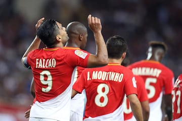 Falcao, goleador de la Ligue 1 con 7 goles en 4 partidos