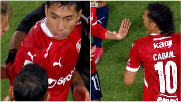 A Cabral nunca se le había visto así: expulsión y descontrol en Argentina