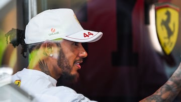 Lewis Hamilton (Ferrari). Miami, Estados Unidos. F1 2025.