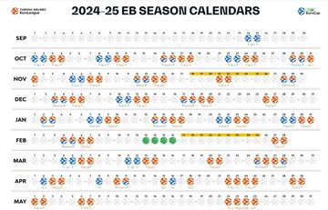 Calendario de la Euroliga 2024-25