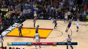 ¡Así se le gana a los Warriors! Triple en el último segundo