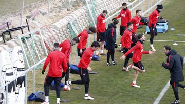 01/02/18 ENTRENAMIENTO ATLETICO DE MADRID
GRUPO