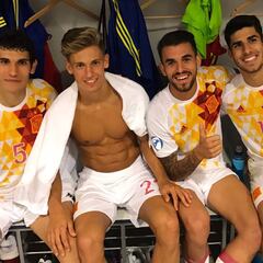 Vallejo, Marcos Llorente y Borja Mayoral ya están de vuelta