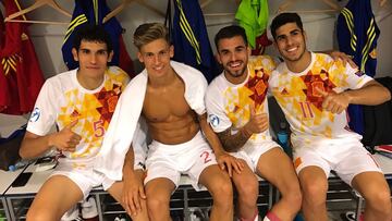 Vallejo, Marcos Llorente, Ceballos y Asensio pueden coincidir en el Real Madrid.