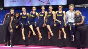 El conjunto esñaol logra el bronce en Stuttgart.