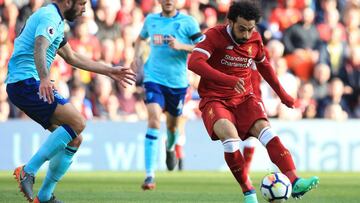 Mané, Salah y Firmino dan cuenta del Bournemouth