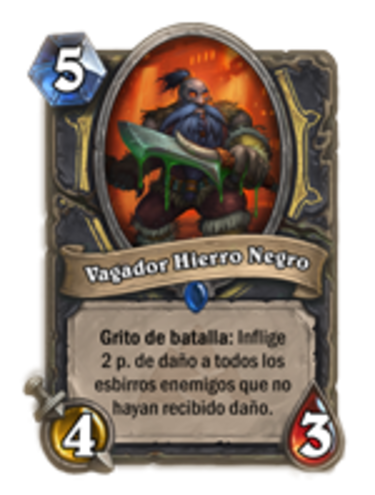 Así es el primer jefe de Hearthstone Montaña Roca Negra