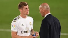 Kroos defends Zidane as Real Madrid boss weighs up Hazard return