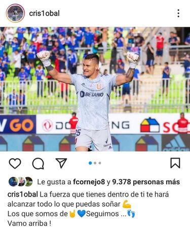 El mensaje de Campos en medio de su incierto momento en la U