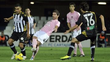 Guerra tiene el honor del único gol del Pucela en Cartagonova