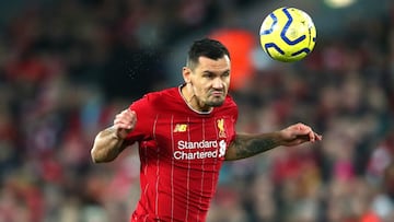 Dejan Lovren leaves Liverpool casualty room