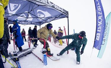 ?xito de participación en el Banked Slalom de Baqueira