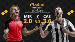 CD Mirandés vs. CD Castellón: horario, dónde ver, pronósticos y clasificación