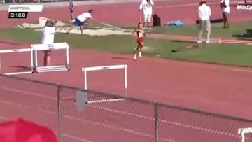 El espectacular récord del niño prodigio del atletismo