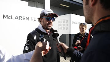 Fernando Alonso en Sochi.