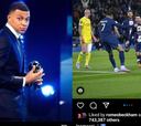 Messi y Mbappé se miman
