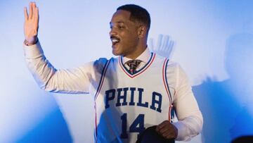 Will Smith, con la camiseta de Sergio Rodríguez.