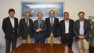 El Consejo de Administración del Real Zaragoza.