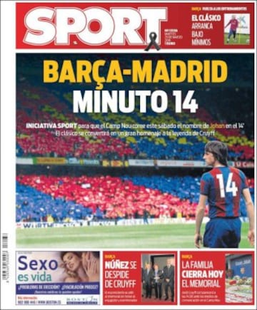 Portadas de la prensa mundial