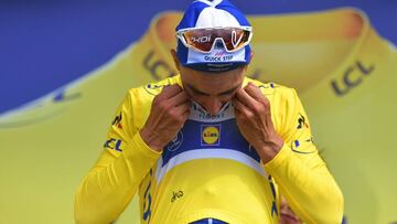 Alaphilippe: "Si has llevado el amarillo, no quieres cederlo"