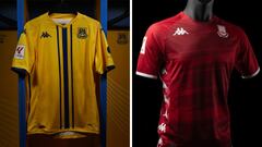 Las nuevas camisetas de la temporada 2023-24 de la UD Alcorcón.