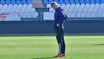 Guti: "El equipo no está tocado, sino ilusionado"