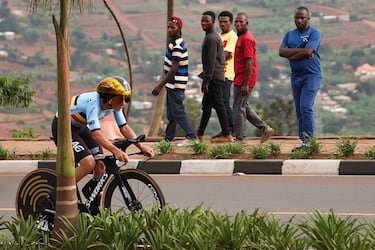Evenepoel campeón del mundo de contrarreloj.