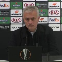 El vídeo de la rajada de Mourinho tras perder en Europa League