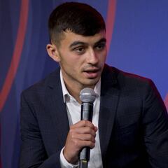 Pedri: "Mi objetivo es hacer jugar al resto y divertirme"