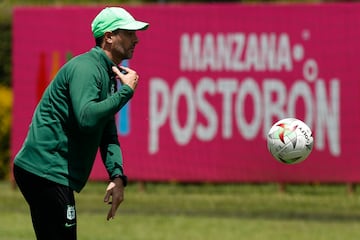 Atlético Nacional entrena de cara al partido frente a Patriotas por la Fecha 14 de la Liga BetPlay.