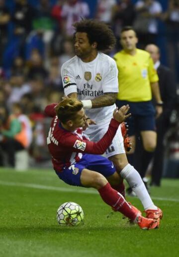 Griezmann y Marcelo.