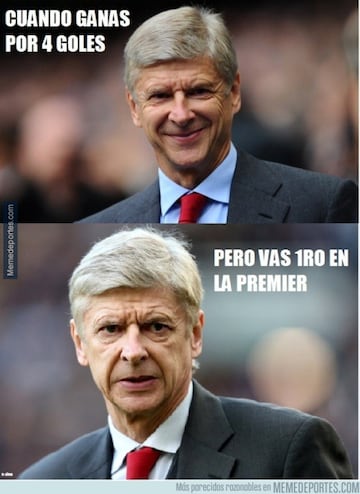 Los memes más divertidos de la carrera de Wenger